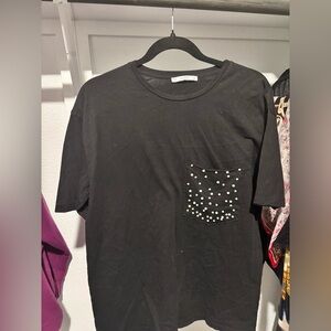 Pull&Bear Classic Black Tee
